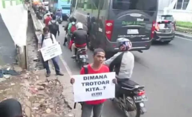 Pemprov DKI Jakarta Mencanangkan Program Trotoar Kita