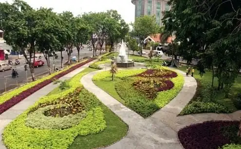 Pembangunan Taman Kota Jalan Kimia Menelan Biaya 421 Juta