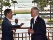 Joko Widodo Bertemu Dengan Malcolm Turnbull di Sela-sela Pertemuan APEC di Da Nang