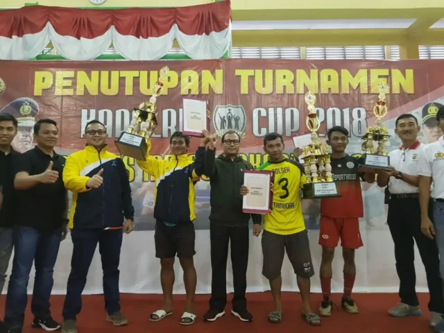 Turnamen Kapolres Cup 2018 Resmi Ditutup