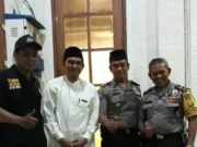 Resmikan Pos Kamling, Polsek Kembangan Sampaikan Pesan Kamtibmas