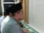 Danramil 07/Kembangan Melaksanakan Sholat Subuh dan Do'a Bersama