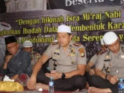 Memperingati Isra Mi'raj dan Malam Nisfu Sya'ban Polres Jakbar Gelar Doa Bersama