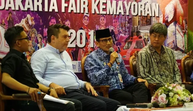 Sandiaga Uno Berharap Transaksi Event Jakarta Fair 2018 Dapat Mencapai Rp7 triliun